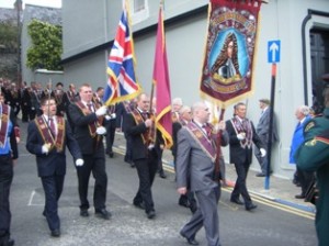 Mitchelburne on parade at the Relief of Derry celebrations 2010